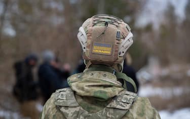 As Russian military forces continue to mobilize on the Ukrainian border, Ukrainian reservists and civilians take part in training with "Territorial Defense Forces” just outside the capital city of Kyiv. (Photo by Michael Nigro/Pacific Press)