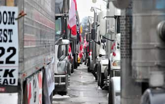 Protesta camionisti a Ottawa
