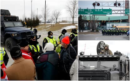 Canada, proteste per restrizioni Covid: sgomberato l’Ambassador Bridge