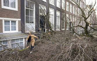 Storm Eunice in the Netherlands