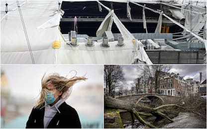 Tempesta Eunice su nord Europa: almeno 8 morti, disagi, caos trasporti
