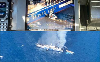 Incendio traghetto Grecia, superstite: “Ditemi che sono ancora vivo”