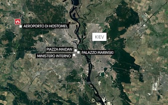 Mappa di Kiev