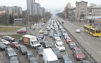 traffico a Kiev
