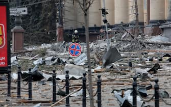 March 1, 2022: 

The remains of a missile launched by Russian invaders on Tuesday, March 1, lie on the ground in central Kharkiv, northeastern Ukraine. 

(Credit Image: Vyacheslav Madiyevskyy/Ukrinform via ZUMA Press Wire)



Pictured: GV,General View

Ref: SPL5293221 010322 NON-EXCLUSIVE

Picture by: Vyacheslav Madiyevskyy/Ukrinform/Zuma / SplashNews.com



Splash News and Pictures

USA: +1 310-525-5808
London: +44 (0)20 8126 1009
Berlin: +49 175 3764 166

photodesk@splashnews.com



World Rights, No Argentina Rights, No Austria Rights, No Belgium Rights, No China Rights, No Czechia Rights, No Finland Rights, No France Rights, No Germany Rights, No Hungary Rights, No Japan Rights, No Mexico Rights, No Netherlands Rights, No Norway Rights, No Peru Rights, No Portugal Rights, No Slovenia Rights, No Sweden Rights, No Switzerland Rights, No Taiwan Rights, No United Kingdom Rights