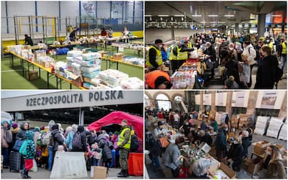 Ucraina, l'accoglienza e gli aiuti ai profughi in Europa