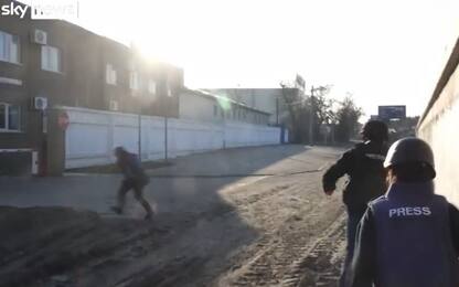 Guerra Ucraina, il video dell'imboscata russa alla troupe di Sky News