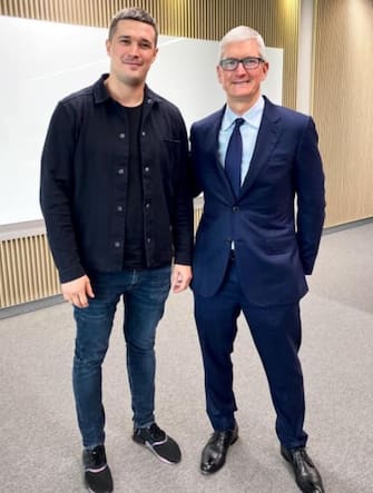 Fedorov e Tim Cook