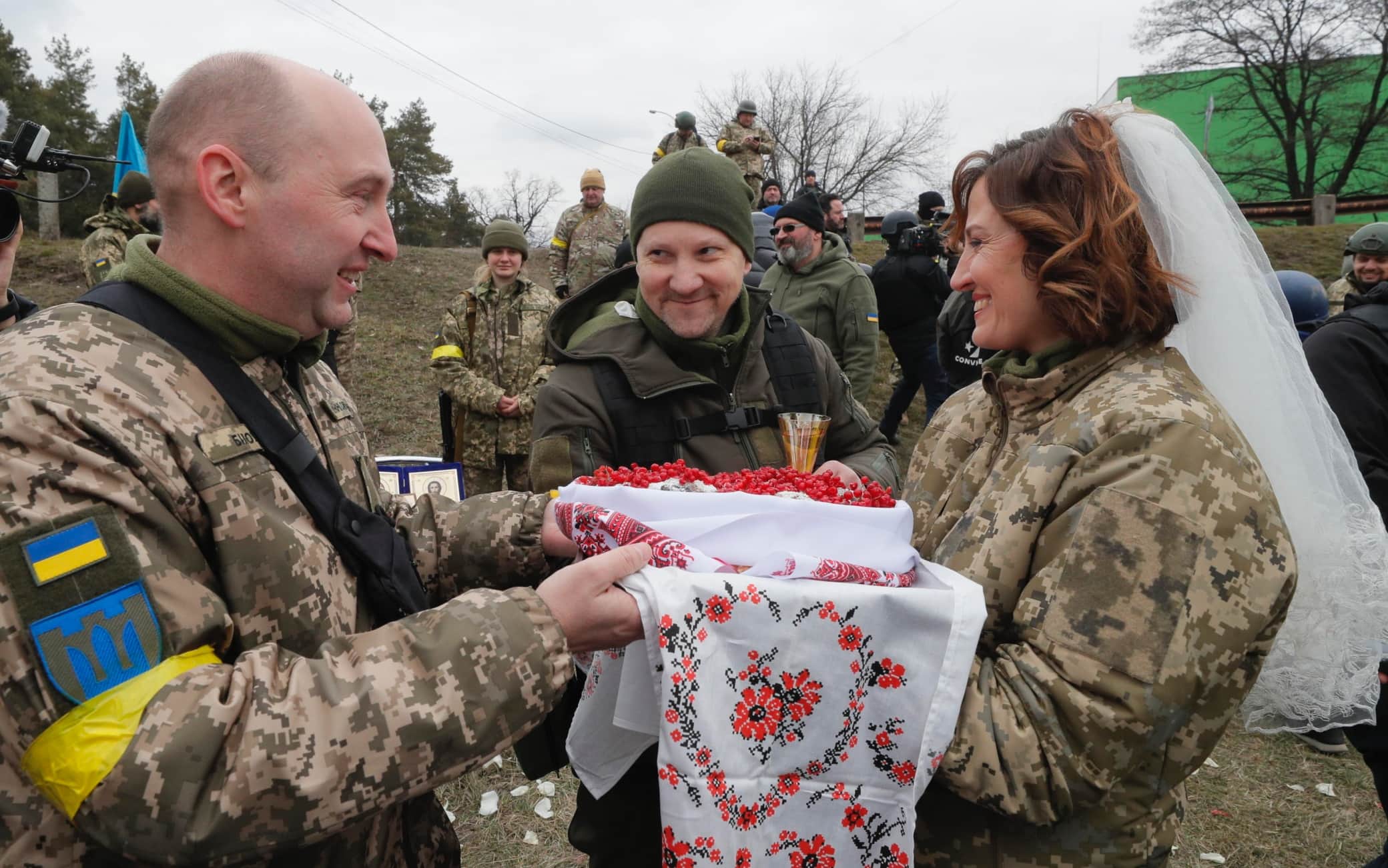 Matrimonio soldati Ucraina