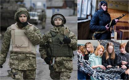 Ucraina, la giornata della Donna ai tempi della guerra. FOTO