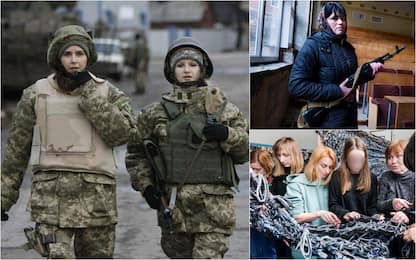 Ucraina, la giornata della Donna ai tempi della guerra. FOTO