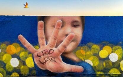 Guerra in Ucraina, la street art nel mondo per dire “No” al conflitto