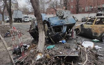 Quartieri residenziali di Mariupol devastati dai bombardamenti russi (Fonte: Forze armate ucraine)