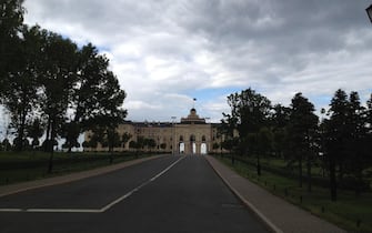 An image of Constantine's palace in Strelna, St. Petersburg, Russia, June 3, 2012, where the 29th Russia-EU summit will begin tonight.  The Constantine palace, designed by the Italian Nicola Michetti and once belonging to the Romanov dynasty, has already hosted the Russia-EU summit in 2003 and the G8 in 2006. ANSA