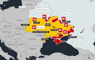 mappa degli attacchi