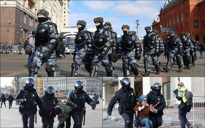 Ucraina, proteste in Russia: fermati anche nove giornalisti. FOTO