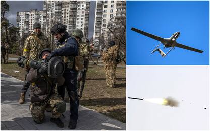 Ucraina, dai Javelin ai droni: le armi utilizzate contro i russi