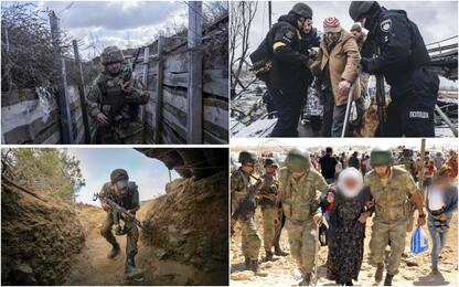 Guerre in Ucraina e in Siria, le foto a confronto: la storia si ripete