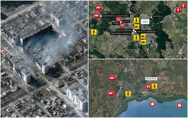 Guerra Ucraina mappa Mariupol