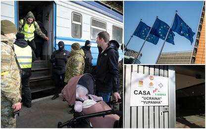 Guerra Ucraina, il piano Ue per l’accoglienza dei profughi