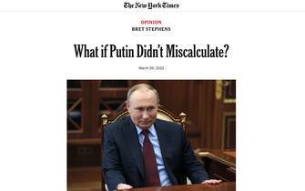 L'articolo del Nyt su Putin L'articolo del Nyt su Putin
