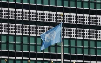 UN Flag At UN Headquarters