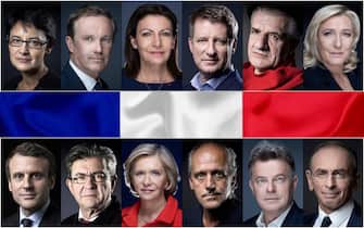 Candidati elezioni presidenziali Francia