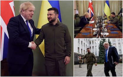 Guerra Ucraina, Boris Johnson a Kiev: “Uk invia nuovi aiuti militari”