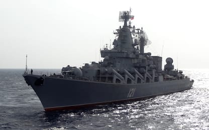 Guerra in Ucraina, affondata nave da guerra russa Moskva nel Mar Nero