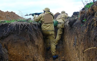 Un'immagine della guerra Ucraina - Russia