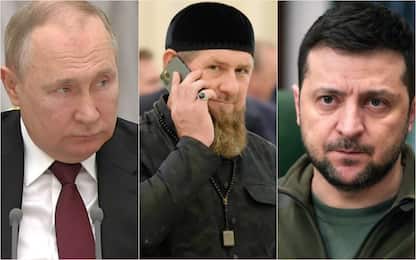 Kiev: "Prima della guerra Putin incaricò Kadyrov di uccidere Zelensky"