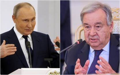 Putin a Guterres: “Senza Crimea e Donbass accordo è impossibile"