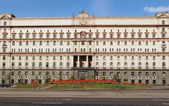 19991111-MOSCOW, RUSSIAN FEDERATION-EST: RUSSIA: A FUOCO LA LUBIANKA, IL REGNO DEL KGB.    Undated file picture shows the FSB (ex-KGB) building on Lubyanka square in Moscow. A fire early Thursday 11 November 1999 destroyed one room in the building and left one person slightly injured. 
EPA PHOTO/EPA/STRINGER/ ANSA / PAL
