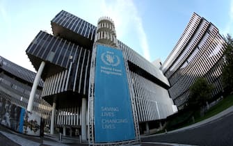 ROME, ITALY - OCTOBER 09: General View of the United Nations World Food Programme Headquarter In Rome  at Parco De'3 Medici  on October 09, 2020 in Rome, Italy. The 2020 Nobel Peace Prize has been awarded to the United Nations World Food Programme (WFP) for its efforts to combat hunger. (Photo by Franco Origlia/Getty Images)