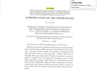La Corte Suprema degli Stati Uniti potrebbe revocare il diritto all’aborto, in vigore nel Paese dal 1973