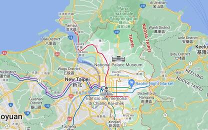 Terremoti, forte scossa di magnitudo 6.1 a Taiwan