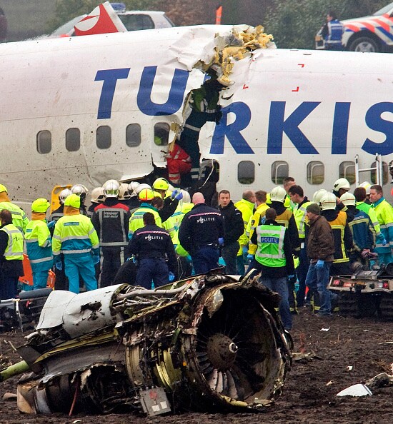 Foto del disastro aereo in Olanda del 2009