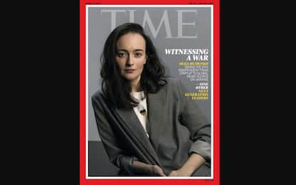 Ucraina, direttrice del "Kyiv Independent" sulla copertina del "Time"
