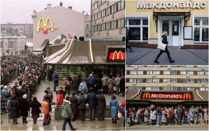 McDonald's lascia la Russia, dal primo negozio a Mosca all'addio. FOTO