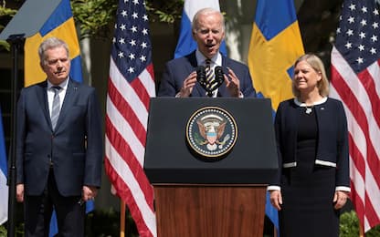 Nato, “forte sostegno” di Biden  all’adesione di Svezia e Finlandia