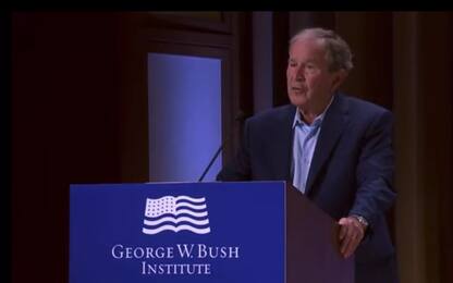 Lapsus di Bush: "Invasione Iraq ingiustificata… volevo dire Ucraina"