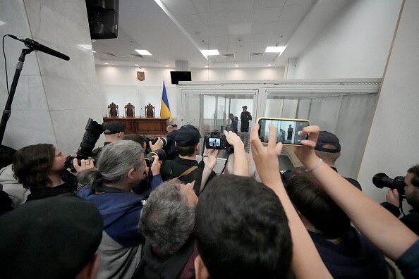 Tribunale di Kiev, processo al soldato russo
