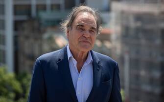 Director Oliver Stone poses at the photocall for the film 'JFK: Case Revisited' at the BCN Film Fest at the Hotel Casa Fuster, April 25, 2022, in Barcelona, Catalonia, Spain. The film features declassified files related to the assassination of President Kennedy that attempt to shed light on what happened in 1963. The Barcelona-Sant Jordi International Film Festival (BCN FILM FEST) takes place April 21-29 at the Verdi Cinemas in Barcelona as the main venue. Photo by David Zorrakino/Europa Press/ABACAPRESS.COM