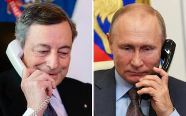 Combo Draghi Putin