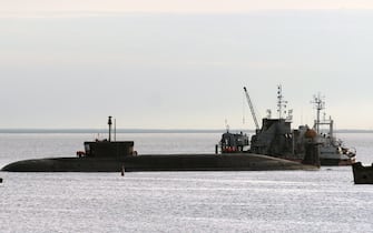 A Russian submarine