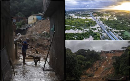 Brasile, inondazioni e frane per piogge torrenziali: oltre 100 morti