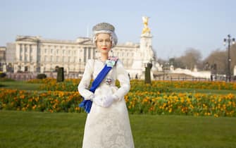 - London, UK -20220420-Queen Elizabeth Immortalized As A Barbie Doll On Her 96th Birthday
Britain’s Queen Elizabeth II has received a very special present on her 96th birthday on Thursday (21April2022) been immortalised as a Barbie doll.
In celebration of The Queen’s historic Platinum Jubilee, the Barbie brand is recognising Her Majesty, the longest-reigning monarch in British history, with a Tribute Collection Barbie doll made in her likeness.
The doll is presented in a box inspired by the styles present in Buckingham Palace, made from a 3D ornate die-cut border which frames the doll, and an inner panel showing a throne and the red carpeting inspired by the Throne Room at Buckingham Palace. The box is printed with a crest-shaped logo and a badge commemorating the 70th anniversary of the Queen's accession to the throne.
The Queen Elizabeth II doll is now available at Amazon, Harrods, Hamley’s, Selfridges & John Lewis  ahead of The Queen’s Platinum Jubilee Central Weekend between 2nd -5th June 2022.

-PICTURED: Queen Elizabeth Barbie
-PHOTO by: Mattel/Cover Images/INSTARimages.com
-51436412.jpg

This is an editorial, rights-managed image. Please contact Instar Images LLC for licensing fee and rights information at sales@instarimages.com or call +1 212 414 0207 This image may not be published in any way that is, or might be deemed to be, defamatory, libelous, pornographic, or obscene. Please consult our sales department for any clarification needed prior to publication and use. Instar Images LLC reserves the right to pursue unauthorized users of this material. If you are in violation of our intellectual property rights or copyright you may be liable for damages, loss of income, any profits you derive from the unauthorized use of this material and, where appropriate, the cost of collection and/or any statutory damages awarded