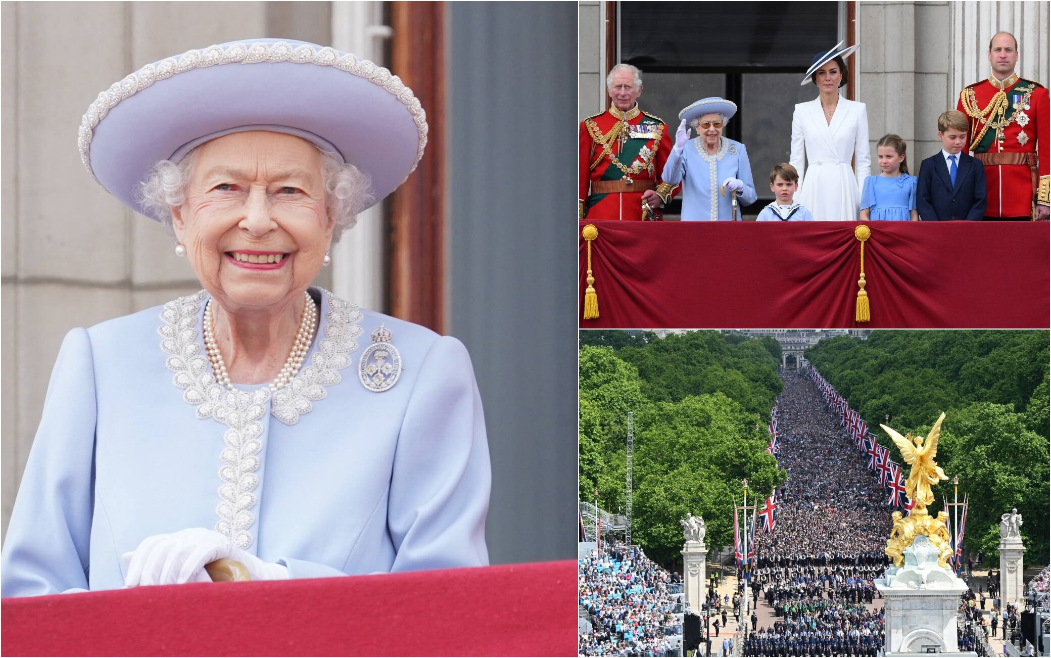 Giubileo della Regina Elisabetta, Trooping the Colour alla parata