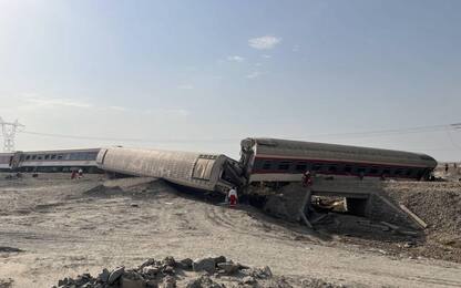 Iran, deraglia un treno passeggeri: almeno 17 morti e 50 feriti
