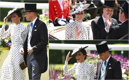 Royal Ascot, Kate Middleton e il principe William all’evento. FOTO